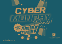 Cyber Monday Deals Postcard