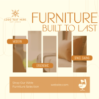 Household Furniture Store Instagram Post