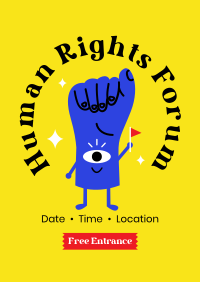 Rights Forum Poster