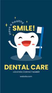 Dental Care Instagram Story