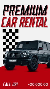 Premium Car Rental Video