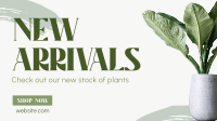 Minimalist Plant Alert Facebook Event Cover