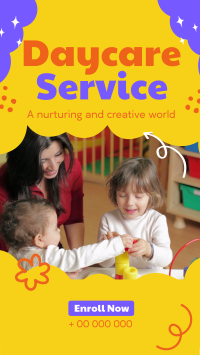 Cloudy Daycare Service Video