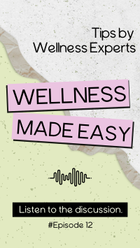 Easy Wellness Podcast Instagram Reel Image Preview