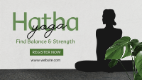 Hatha Yoga Class Animation