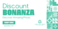 Geometric Discount Bonanza Twitter Post