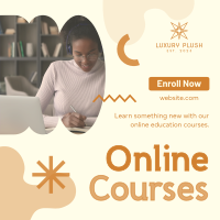 Online Education Courses Instagram Post