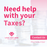 Need Tax Assistance? Linkedin Post