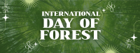 Modern Quirky Day of Forest Facebook Cover