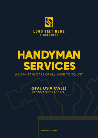 Handyman Professionals Poster