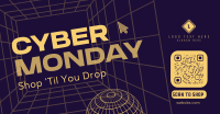 Cyber Monday  Flash Sale Facebook Ad Design