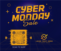 Cyber Monday Sale Facebook Post Design