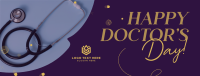 Celebrating Doctors Day Facebook Cover Image Preview