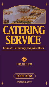 Fancy Catering YouTube Short Design