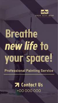 Pro Painting Service Facebook Story