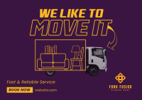 Moving Experts Postcard