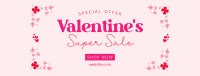 Valentines Day Super Sale Facebook Cover