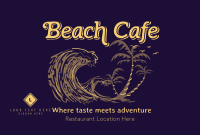 Surfside Coffee Bar Pinterest Cover Design