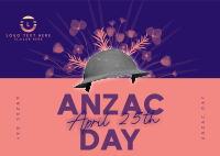 Anzac Day Postcard Design