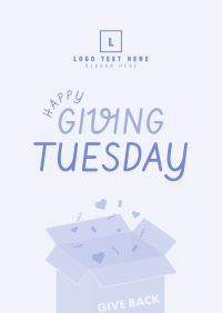 Cute Giving Tuesday Flyer