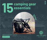 Camping Bag Facebook Post