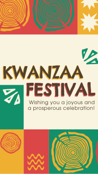 Tribal Kwanzaa Festival Instagram Story