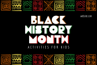 Black History Celebration Pinterest Cover Image Preview