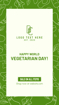 Vegetarian Day Facebook Story Image Preview