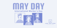 Hey! May Day! Twitter Post Design