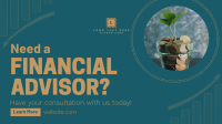 Professional Financial Advisor Facebook Event Cover