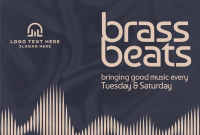 Brassy Beats Pinterest Cover