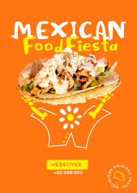 Taco Fiesta Poster Design