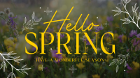 Hello Spring Animation