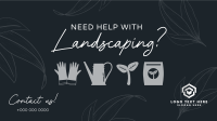 Minimalist Landscaping Animation Image Preview