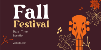 Fall Festival Celebration Twitter Post