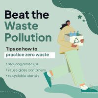 Beat Waste Pollution Instagram Post Image Preview