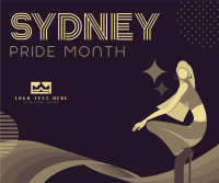 Sydney Pride Month Greeting Facebook Post