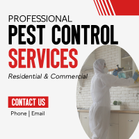 Pest Control Business Services Instagram Post Design