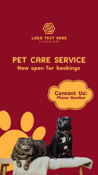 Pet Care Service Instagram Story