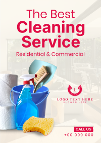 The Best Cleaning Service Flyer