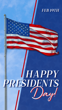 Presidents Day Celebration Facebook Story Image Preview