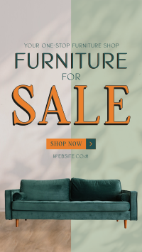 Sofa Furniture Sale Facebook Story