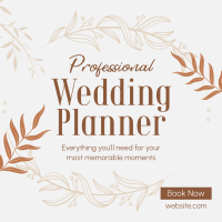 Wedding Planner Services Instagram Post