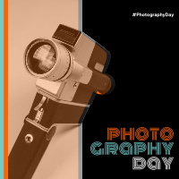 Retro Photography Day Instagram Post Design