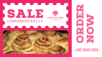 Cinnamon Rolls Sale Facebook Event Cover