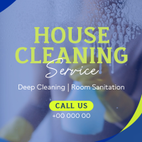Professional House Cleaning Service Instagram Post