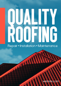 Roofing Poster example 1