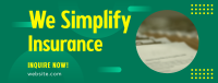 Simplify Insurance  Facebook Cover Design