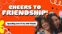 Abstract Friendship Greeting Animation