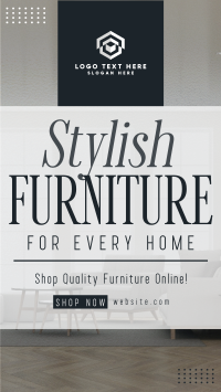 Stylish Quality Furniture Facebook Story